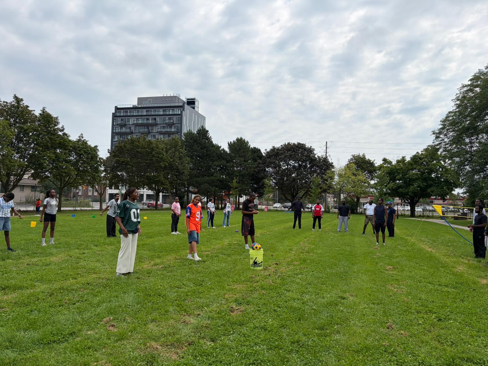 Team coordination and active listening on the field in Toronto